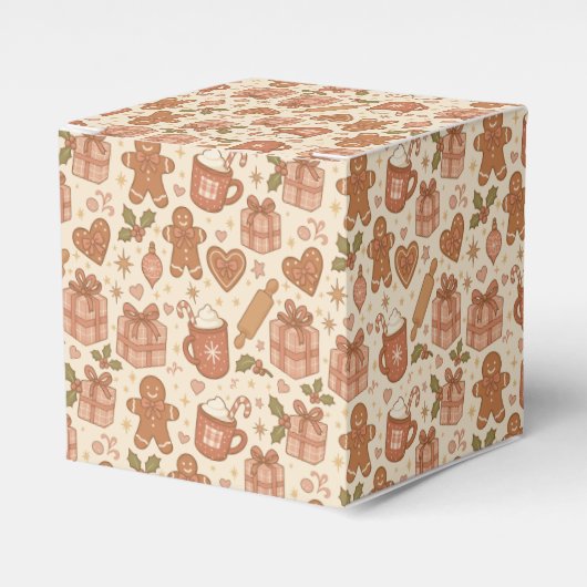 Gingerbread Joy フェイバーボックス (正面サイド)