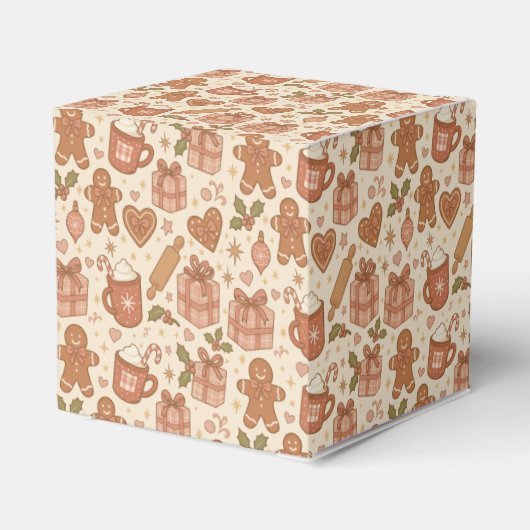 Gingerbread Joy フェイバーボックス (裏面サイド)