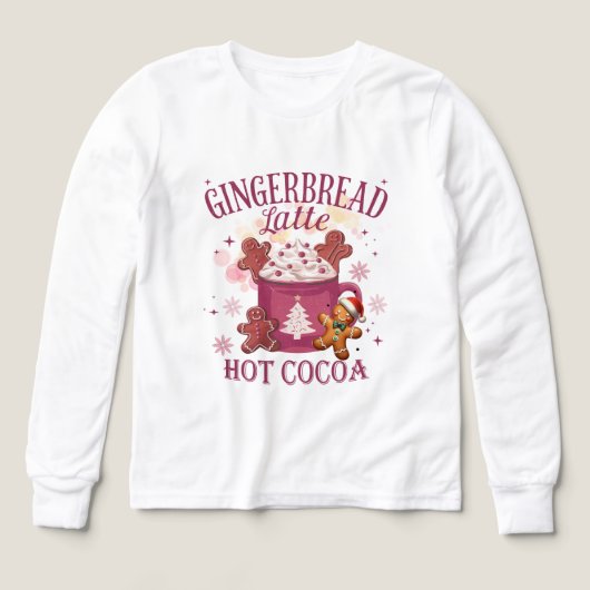 Gingerbread latte hot cocoa christmas (デザイン正面)