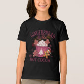 Gingerbread latte hot cocoa christmas トライブレンドＴシャツ (正面)