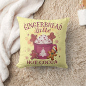 Gingerbread latte hot cocoa christmas Baby Blanket クッション (ブランケット)