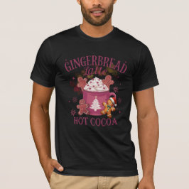 Gingerbread latte hot cocoa christmas tシャツ