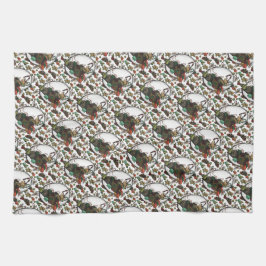 Gingerbread Man キッチンタオル