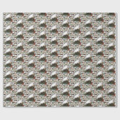 Gingerbread Man ラッピングペーパー (フラット)