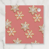 Gingerbread Man | Christmas Baby Shower  フェイバータグ (裏面)