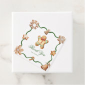 Gingerbread Man | Christmas Baby Shower  フェイバータグ (インサイチュ)