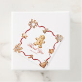 Gingerbread Man | Christmas Baby Shower  フェイバータグ (インサイチュ)