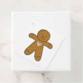 GingerBread Man Christmas Cookie フェイバータグ (インサイチュ)