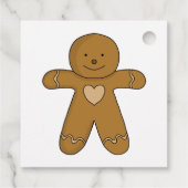 GingerBread Man Christmas Cookie フェイバータグ (裏面)