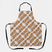 Gingerbread Man Christmas Cookie Holiday Baking  エプロン (正面)