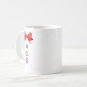 Gingerbread Man Christmas Costume Cookie Baking  コーヒーマグカップ (正面左)