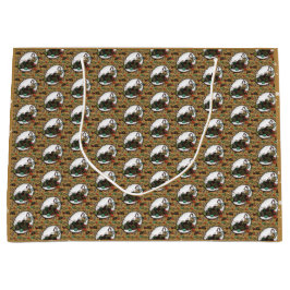 Gingerbread Man- Coco ラージペーパーバッグ