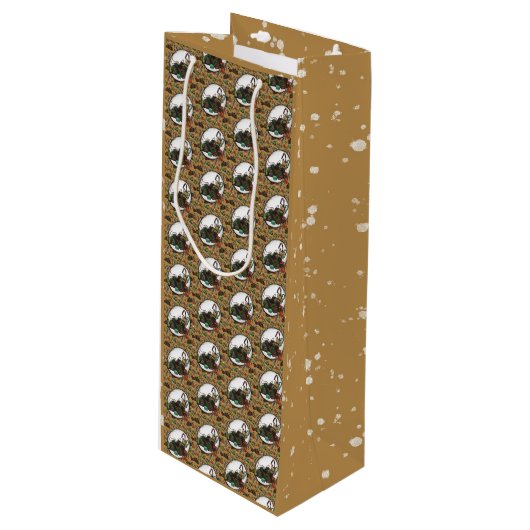 Gingerbread Man- Coco ワインギフトバッグ (正面アングル)