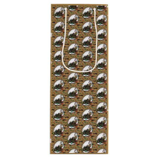 Gingerbread Man- Coco ワインギフトバッグ (正面)