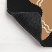 Gingerbread Man Cookie Biscuit Fun Food Christmas  マウスパッド (コーナー)