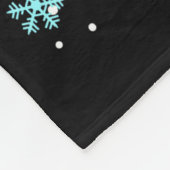 Gingerbread Man Cookie My Butt Hurts Funny Christm フリースブランケット (角)