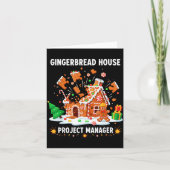 Gingerbread Man Costume, Gingerbread House Project カード (正面)