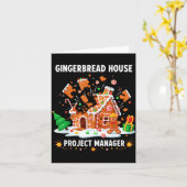 Gingerbread Man Costume, Gingerbread House Project カード (黄色い花)