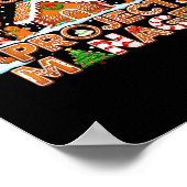 Gingerbread Man Costume, Gingerbread House Project ポスター (角)