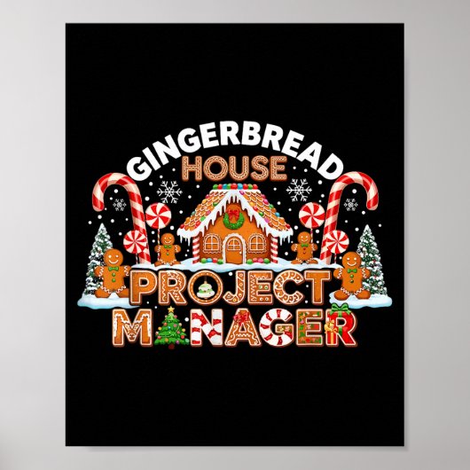 Gingerbread Man Costume, Gingerbread House Project ポスター (正面)