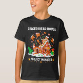 Gingerbread Man Costume, Gingerbread House Project Tシャツ (正面)