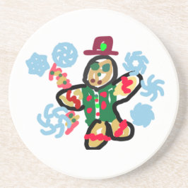 Gingerbread man dance コースター