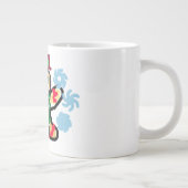 Gingerbread man dance ジャンボコーヒーマグカップ (右)