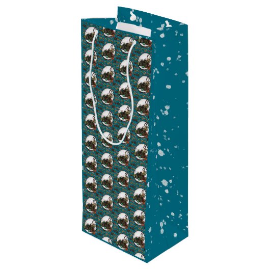 Gingerbread Man- Ice ワインギフトバッグ (裏面アングル)