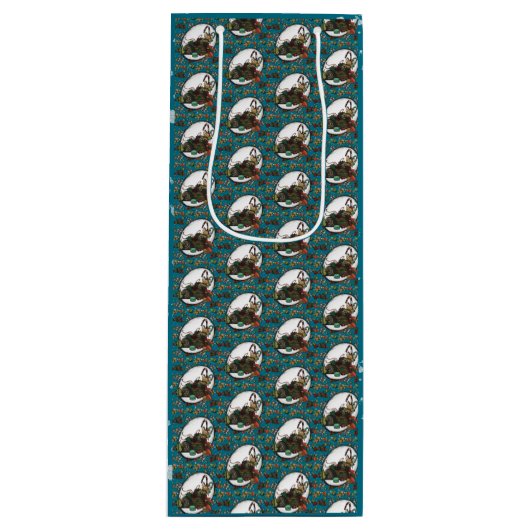 Gingerbread Man- Ice ワインギフトバッグ (正面)