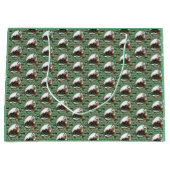 Gingerbread Man- Mint ラージペーパーバッグ (正面)