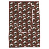 Gingerbread Man- Peppermint ミディアムペーパーバッグ (裏面)