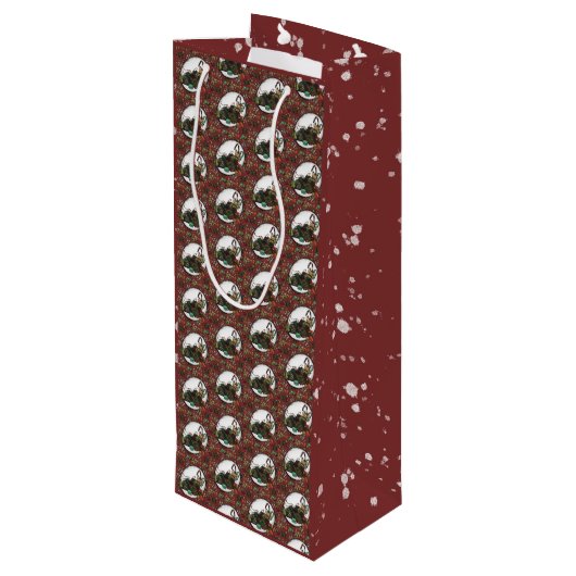 Gingerbread Man- Peppermint ワインギフトバッグ (裏面アングル)