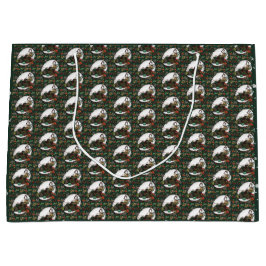 Gingerbread Man: Pine ラージペーパーバッグ