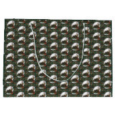 Gingerbread Man: Pine ラージペーパーバッグ (裏面)