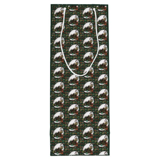 Gingerbread Man: Pine ワインギフトバッグ (裏面)