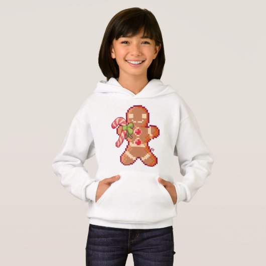 GingerBread man, pixelart, Pixel Art  (正面フル)