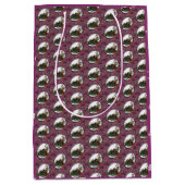 Gingerbread Man- Sugar Plum ミディアムペーパーバッグ (正面)