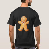 Gingerbread man Tシャツ (裏面)