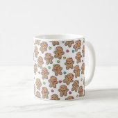 Gingerbread Men Christmas Coffee Mug コーヒーマグカップ (正面右)