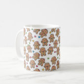 Gingerbread Men Christmas Coffee Mug コーヒーマグカップ (正面左)