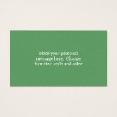 Gingerbread Men Christmas Holiday Gift Tag (裏面)