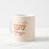 Gingerbread Merry Christmas コーヒーマグカップ (正面左)