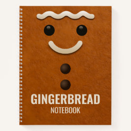 Gingerbread Notebook – College Ruled Paper ノートブック