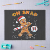 Gingerbread Oh Snap 67 Baseball 薄葉紙 (クラフト)