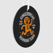 Gingerbread Running Team オーナメント (正面)