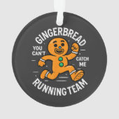 Gingerbread Running Team オーナメント (裏面)