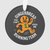 Gingerbread Running Team オーナメント (正面)