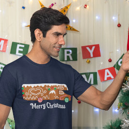 Gingerbread RVクラスCキャンパークリスマスグラフィック Tシャツ