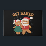 Gingerbread Santa焼いた Christmas Giftを入手 ドアマット<br><div class="desc">おもしろい，クリスマス，クリスマス，セーター，醜い，サンタ，ジンジャーパン，ギフト，誕生日</div>