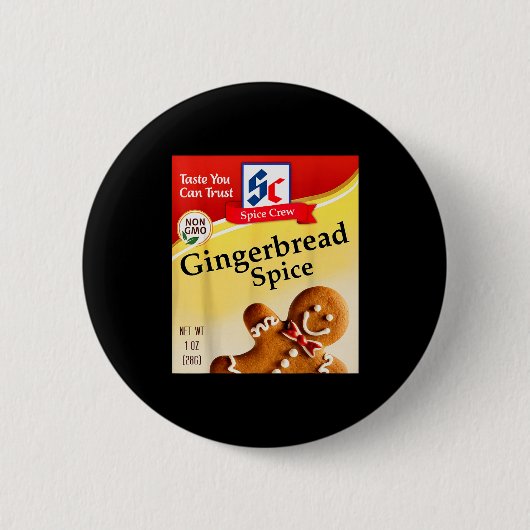 Gingerbread Sce Condiment Sce Costumes Group Match 缶バッジ (正面)